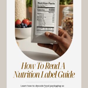 How to Read A Nutrition Label Guide